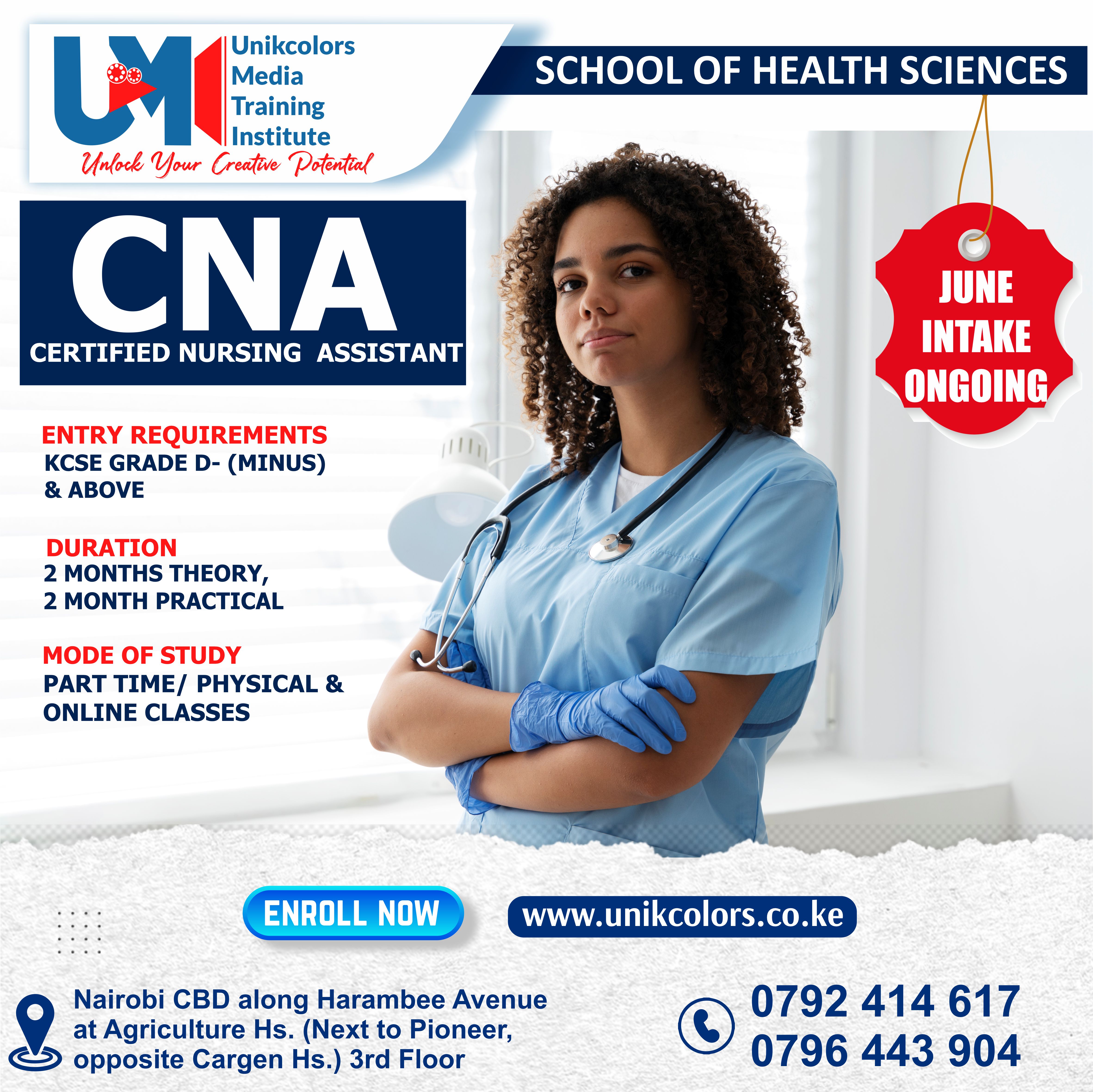 CERTIFIED NURSING ASSISTANT - CARE GIVER COURSE